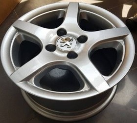 تصویر رینگ فابریک ۵ پر سایز ۱۵ (نیریز) ا Original wheel size 15" Original wheel size 15"