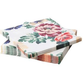 تصویر دستمال کاغذی ایکیا مدل SMAKSINNE پک 30 عددی IKEA SMAKSINNE Paper napkin