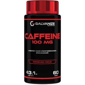 تصویر مکمل کافئین 100MG گالوانایز (اصل) 