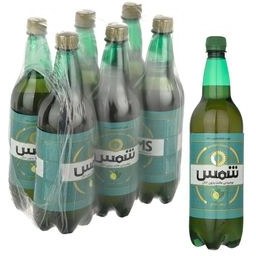 تصویر نوشیدنی مالت بدون الکل لیمو نعناع شمس - 1 لیتر بسته 6 عددی 