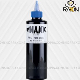 تصویر رنگ تاتو تریپل بلک داینامیک 