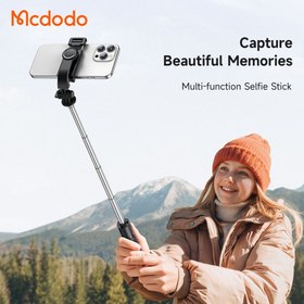 تصویر مونوپاد سلفی و سه پایه عکاسی برند Mcdodo مدل SS-7240 Mcdodo SS-7240 Selfie Stick Tripod