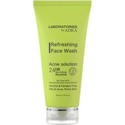 تصویر فیس واش پوست های چرب و دارای آکنه آدرا 200میل/Adra Refreshing Face Wash Greasy & Combination 200 ml 