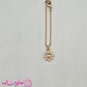 تصویر آویز ساعت زنانه وای اس ایکس طرح گل کد 899 