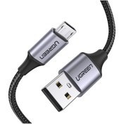 تصویر کابل 2 متری تبدیل USB به MicroUSB یوگرین مدل US290 ا Ugreen US290 USB to MicroUSB 2m Charging Data Cable Ugreen US290 USB to MicroUSB 2m Charging Data Cable