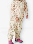 تصویر سرهمی بارونی (ضد آب و باد)تک لایه برند لوپیلو آلمان - سایز ۷۴/۸۰ / پروانه زمینه سفید Lupilu