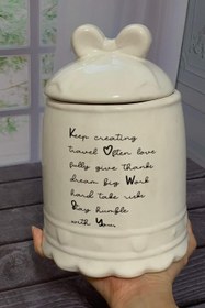 تصویر بانکه سرامیک بزرگ - coffe 