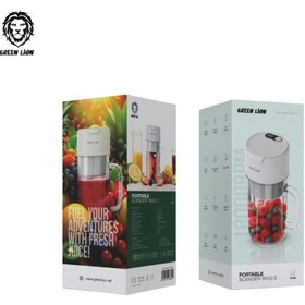 تصویر شیکر شارژی گرین لاین مدل Blender Mug 2 Green Lion Portable Blender Mug 2