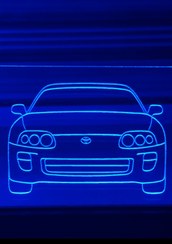 تصویر بالبینگ ماشین تویتا سوپرا Toyota Supra