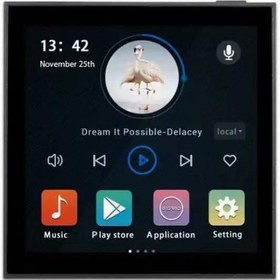 تصویر موزیک پلیر دیواری لمسی اندروید 805 Android music player