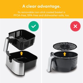 تصویر سرخ کن نوتریکوک مدل NUTRICOOK NC-AF204 NUTRICOOK Fryer Air Fryer 2 NC-AF204