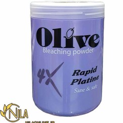 تصویر پودر دکلره رپید الیو olive rapid bleaching powder