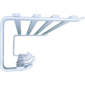 تصویر رخت آویز و جا لباسی دیواری آلومینیومی 