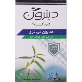 تصویر صابون دیترون تی تری ۱۱۰ گرم آنتی باکتریال و ضد آکنه 