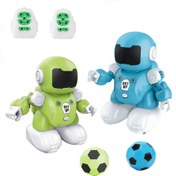 تصویر ربات کنترلی مدل فوتبالیست مجموعه 6 عددی 