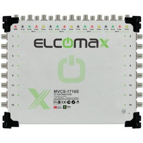تصویر مولتی سوییچ آنتن مرکزی الکومکس 16 واحدی انتهایی 17/16 ELCOMAX 