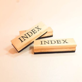 تصویر تخته پاک کن چوبی INDEX 