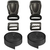 تصویر قفل خرچنگی کوله پشتی مدل سگک به همراه بندگیر و نوار مجموعه دو عددی 