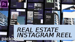 تصویر دانلود پروژه پریمیر استوری اینستاگرام مشاور املاک Real Estate Instagram Story 