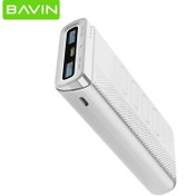 تصویر شارژر همراه باوین مدل PC088 ظرفیت 10000 میلی آمپر ساعت Bavin PC088 10000 mAh Power Bank