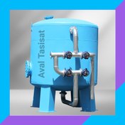 تصویر فیلترشنی مناسب استخر به حجم 800 متر مکعب با دبی 98 متر مکعب بر ساعت 