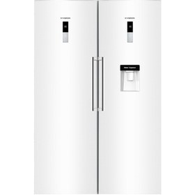 تصویر یخچال و فریزر دوقلو ایکس ویژن مدل TDR625 / TDF625 X-Vision Twin Refrigerator Model TDR625 / TDF625