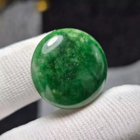 تصویر نگین سنگ جید معدنی کد 32816 