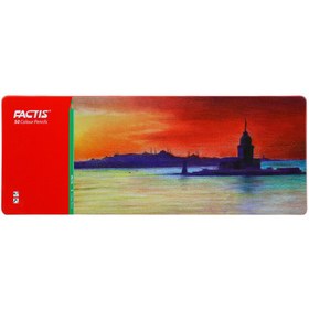 تصویر مداد رنگی 50 رنگ فکتیس F07112650 