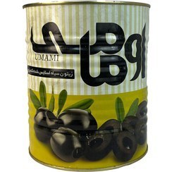 تصویر زیتون سیاه اومامی ۳ کیلوگرم 