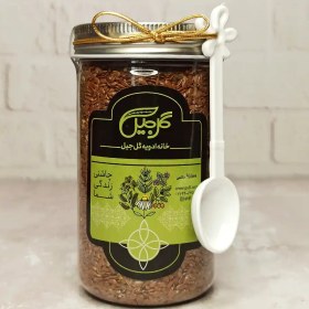 تصویر تخم کتان قرمز گل‌جیل 