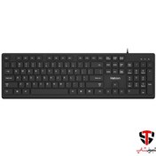 تصویر کیبورد باسیم هترون مدل HK250 Hatron HK250 Wired Keyboard