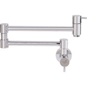 تصویر شیر قابلمه پرکن اسناپل مدل ورونا رنگ مشکی و طلایی و کروم 