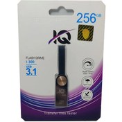 تصویر فلش 256گیگ 1.IQ i300 USB3 گارانتی مادام العمر 