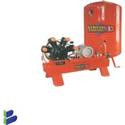 تصویر کمپرسور 2000لیتری چهار سیلندر 15 اسب با تابلو برق CK 2000-B 