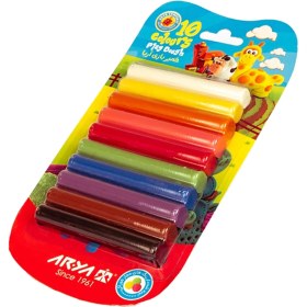 تصویر خمیربازی 10 رنگ وکیوم اریا 