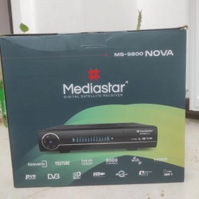 تصویر گیرنده مدیا استار 9800 نوا Nova سری اول سخت افزار استاندارد و قدرتمندتر از سری جدیدها 