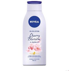 تصویر لوسیون بدن مدل Cherry Blossom حجم 400 میل،دز نیوا Niva Body Lotion Cherry Blossom Model Volume 400 ml Doz