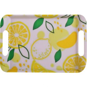 تصویر سینی مستطیلی ملامین مهروز طرح لیمو SE-1005-680 