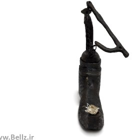 تصویر چراغ پیسوز برنجی طرح کفش - (کد ۲) 