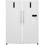 تصویر یخچال فریزر دوقلو لومیر مدل LR810 LF815 با نمایشگر عمودی 