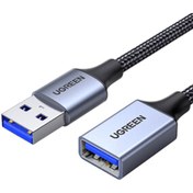 تصویر کابل افزایش طول USB 3.0 مدل UGREEN US115 - 10497 طول 2 متر Ugreen US115 USB 3.0 Extention Cable 3M