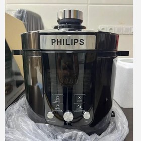 تصویر زودپز برقی فیلیپس مدل HD2128 ظرفیت ۸ لیتر چند کاره 