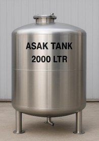 تصویر مخزن استیل 2000 لیتری 