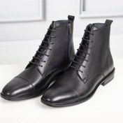 تصویر نیم بوت چرمی مردانه کد 246 