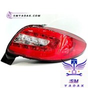 تصویر چراغ خطر عقب پژو ۲۰۶ و ۲۰۷ برند NGCO 