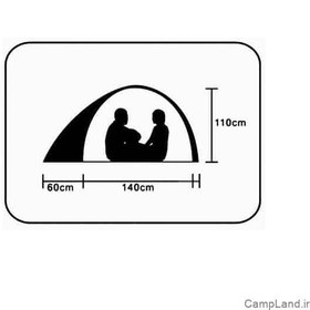 تصویر چادر دو نفره Kailas KT30036 Camping Tent کایلاس 