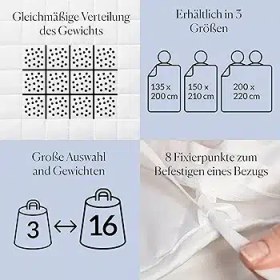 تصویر پتوی سنگین CURA 