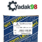 تصویر لنت عقب 206 تیپ 3 