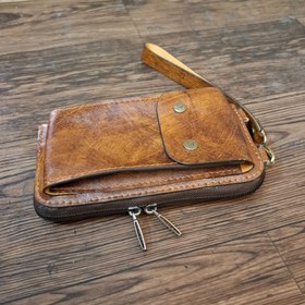 تصویر کیف دور زیپ دار مدل یاس کد 484.3 