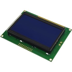 تصویر نمایشگر آبی گرافیکی 64*128 LCD با درایور V2.1 AIP31108 